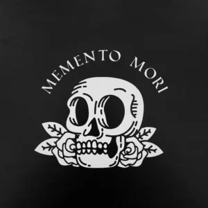 Skull and Flowers Vinyl Decal sticker / Skull Sticker / Vinyl Decal Sticker / Skull Decal / Decals for Cars / Bumper sticker / Laptop Decal