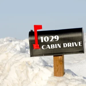 Mailbox Numbers Street Address Vinyl Decal Stickers | Vinyl Decal Stickers | For anyone that wants to make their mailbox more attractive