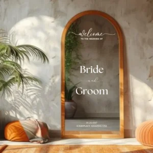 Welcome to our Wedding sign, Selfie Mirror sign, Wedding date sign, Wedding Signs, Wedding Decal, Wedding Selfie Mirror, Wedding Mirror sign