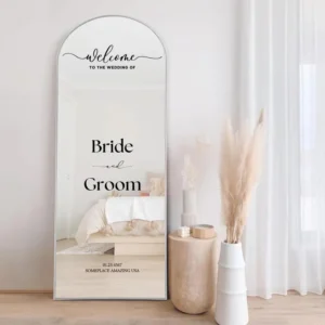Welcome to our Wedding sign, Selfie Mirror sign, Wedding date sign, Wedding Signs, Wedding Decal, Wedding Selfie Mirror, Wedding Mirror sign